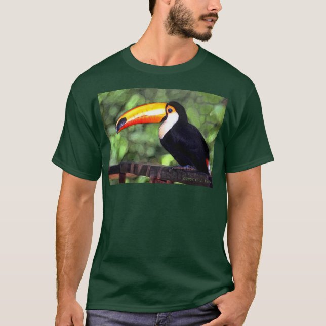 Camiseta Obscuridade de "Toucan" (Frente)