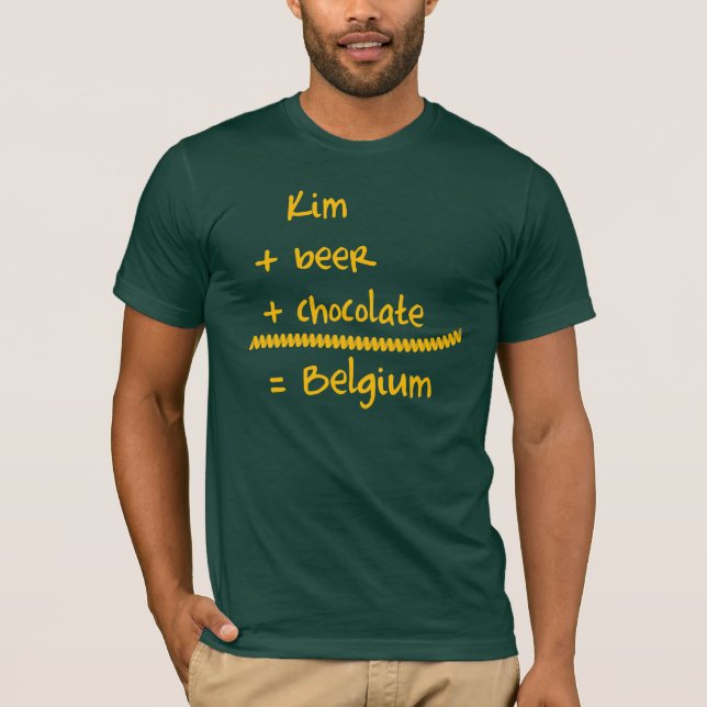 Camiseta Obscuridade do fã de tênis de Kim (Frente)