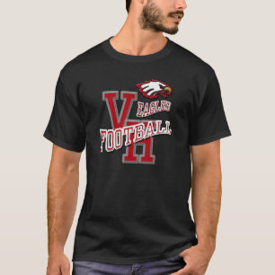 Camiseta Obscuridade do t-shirt do futebol de Van Chifre