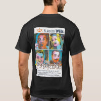 Obscuridade do tshirt de Don Pasquale da ópera da