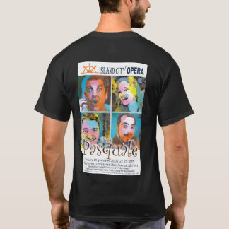Camiseta Obscuridade do tshirt de Don Pasquale da ópera da