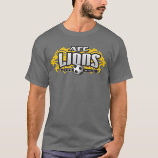 Camiseta Obscuridade dos leões do AFC - cinzas (com #)