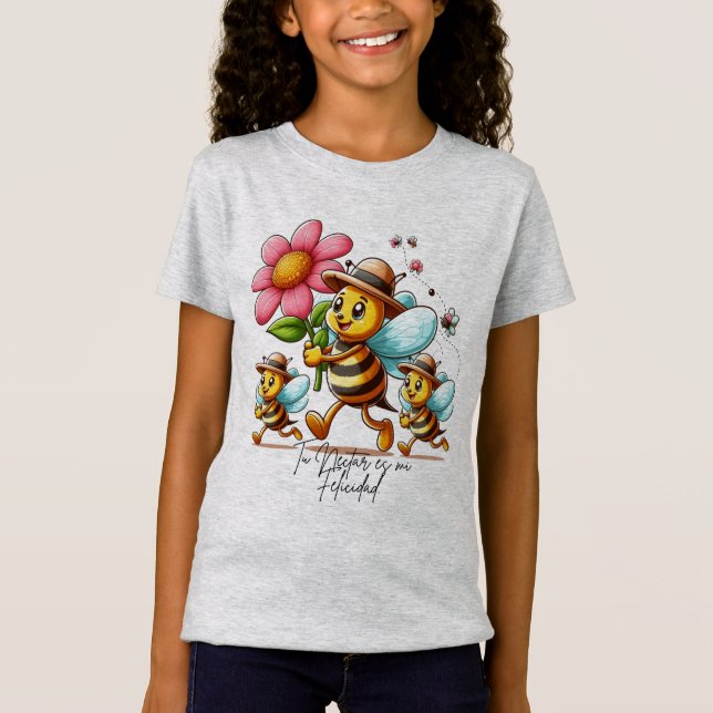 Camiseta Obsequiando Flores (Frente)