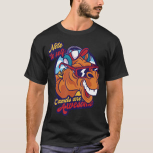 Camiseta Observação: Autocamelos São Incríveis Animais Do D
