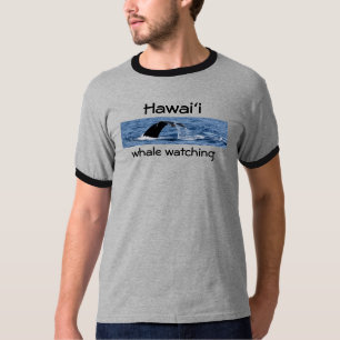 Camiseta Observação da baleia de Havaí