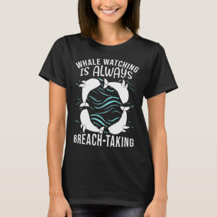 Camiseta Observação de Baleias É Sempre Tomada de Violação