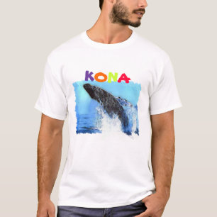 Camiseta observação de baleias, Kona, Havaí