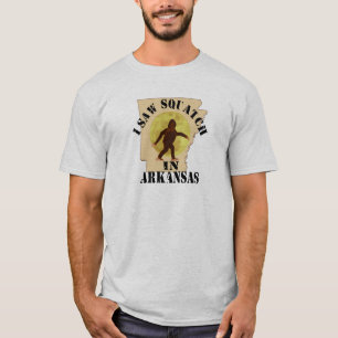 Camiseta Observador de Arkansas Sasquatch Bigfoot - eu vi-o