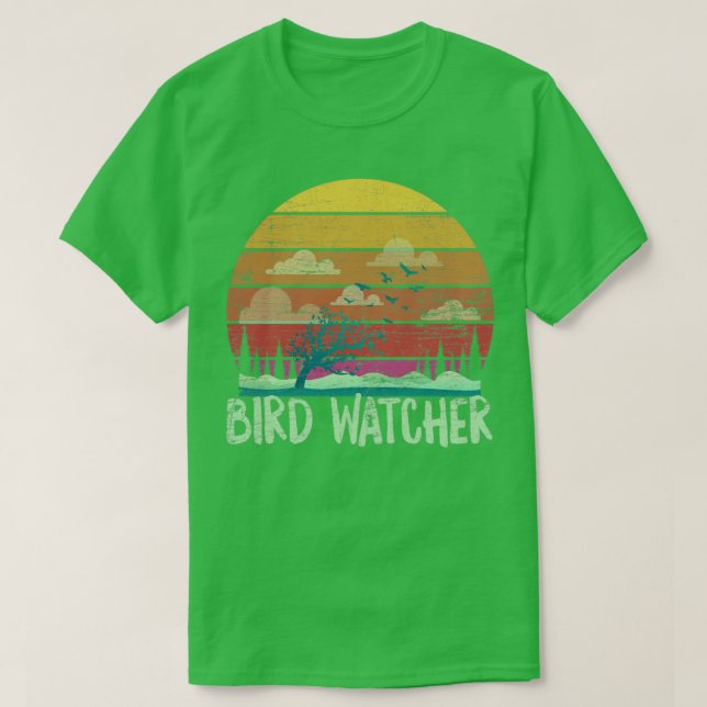 Camiseta Observador de Aves 3 (Frente do Design)