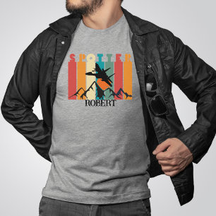 Camiseta Observador de Avião,Retro,Vintage,jato militar,Div