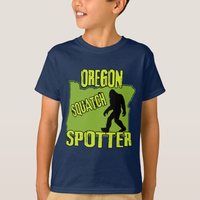 Camiseta Observador de Oregon Squatch (Frente)