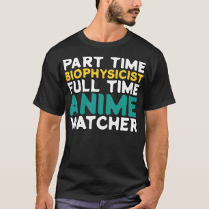 Camiseta Observador de Tempo de Biofísico de Cheio de Parte