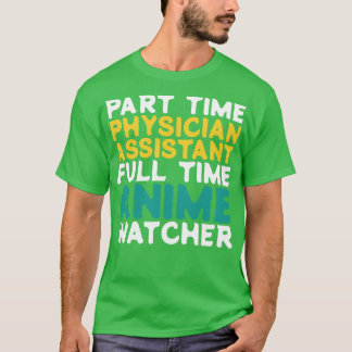 Camiseta Observador de Tempo de Cheio do Assistente Médico 