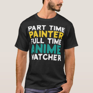 Camiseta Observador de Tempo de Cheio do Pintor de Tempo de