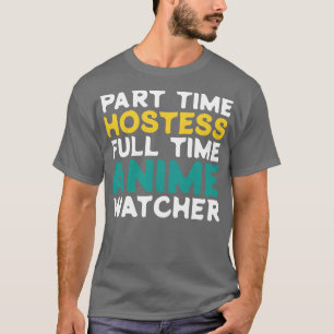 Camiseta Observador de Tempo do Host do Tempo de Cheio de P