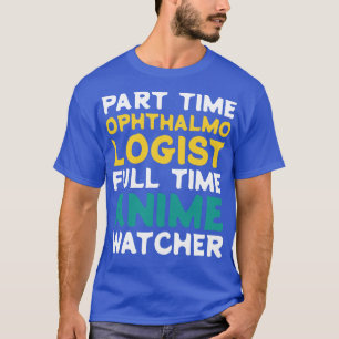 Camiseta Observador de Tempo do Oftalmologista do Tempo de
