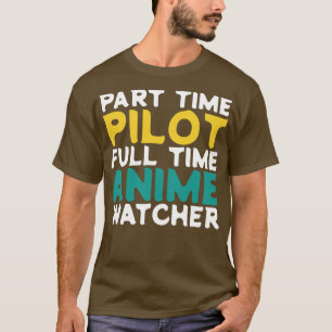 Camiseta Observador de Tempo do Piloto de Tempo de Parte