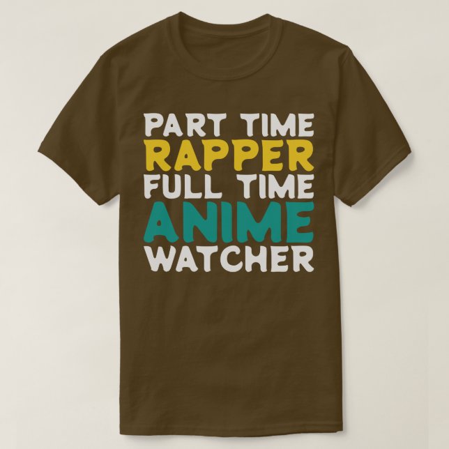 Camiseta Observador de Tempo do Rapper de Tempo de Peça (Frente do Design)