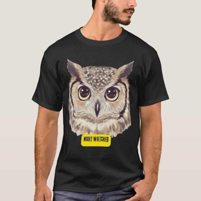 Camiseta Observador Noturno (Frente)