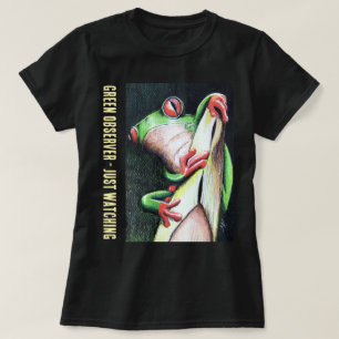 Camiseta Observador Verde - Só Observando