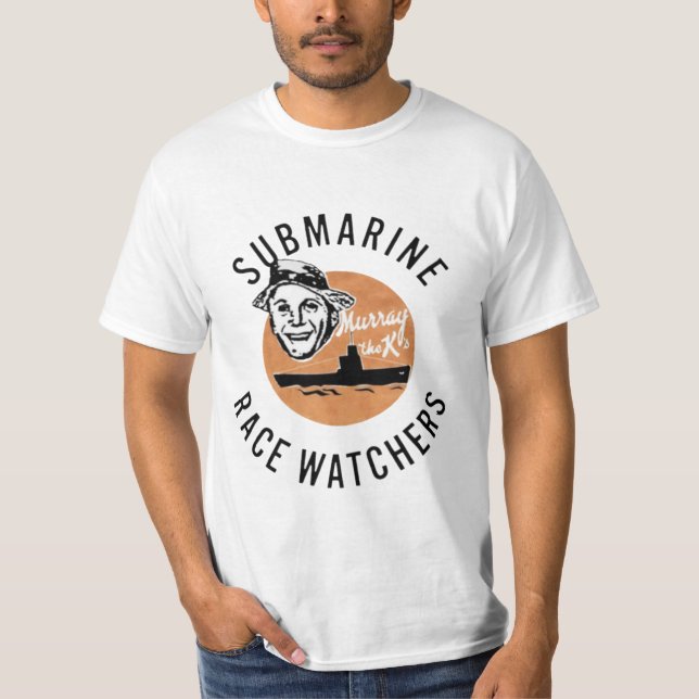 Camiseta observadores de corridas de submarinos (Frente)