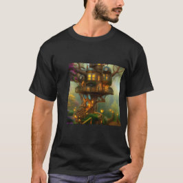Camiseta Observatório Steampunk Treehouse