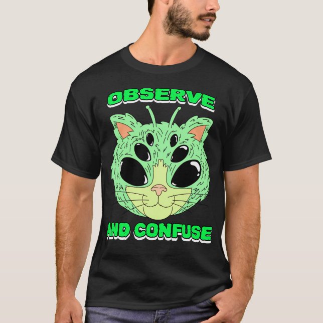 Camiseta Observe e Confunda (Frente)