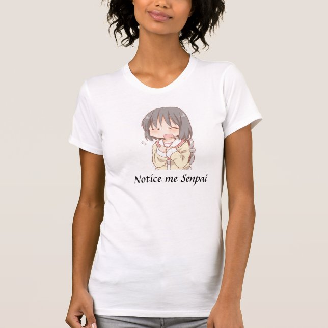 Camiseta Observe-me Senpai (Frente)