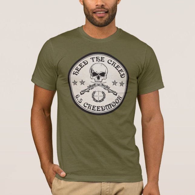 Camiseta Observe o credo (Frente)