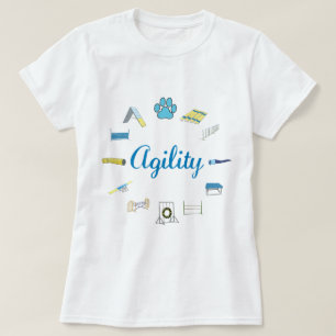 Camiseta Obstáculos da agilidade