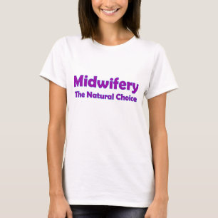 Camiseta Obstetrícia - a escolha natural