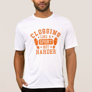 Camiseta Obstrução mais duramente do que a piada alaranja