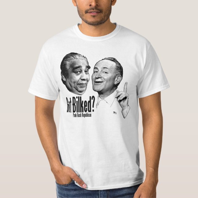 Camiseta Obtêm Bilked? (Dois de um tipo) (Frente)