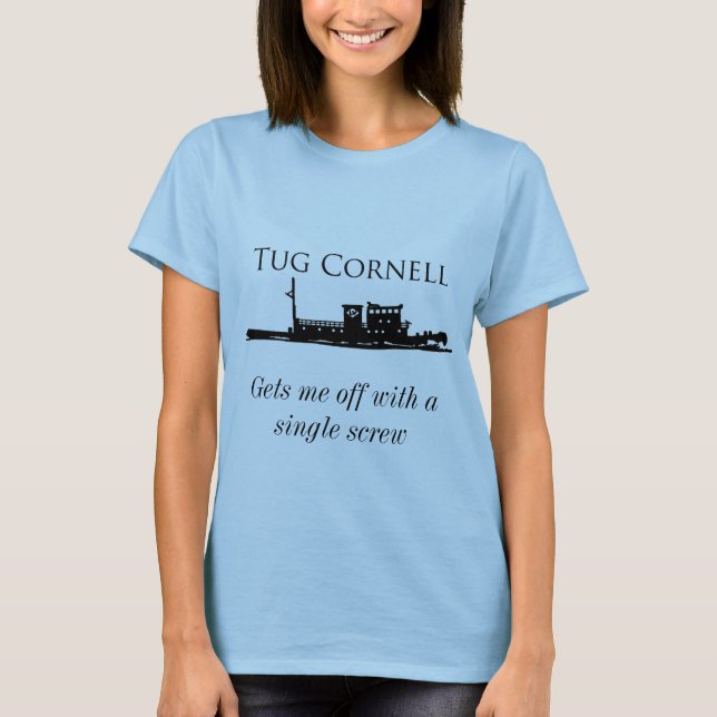 Camiseta Obtem-me fora com um único parafuso (Frente)