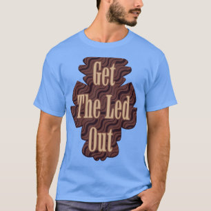 Camiseta OBTENHA A pedra clássica do Led OUT