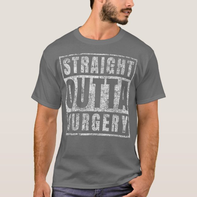 Camiseta Obtenha bons presentes Postam cirurgia Hetero engr (Frente)