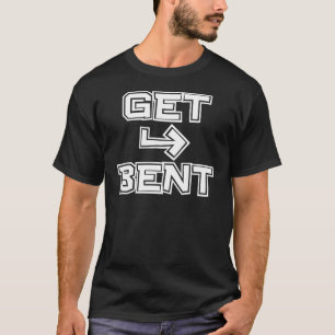Camiseta Obtenha curvado