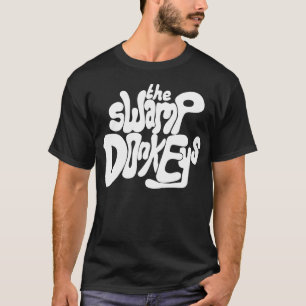 Camiseta Obtenha inundado - design novo (o logotipo branco)