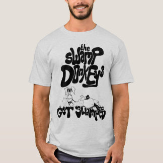 Camiseta Obtenha inundado - original (o logotipo preto)