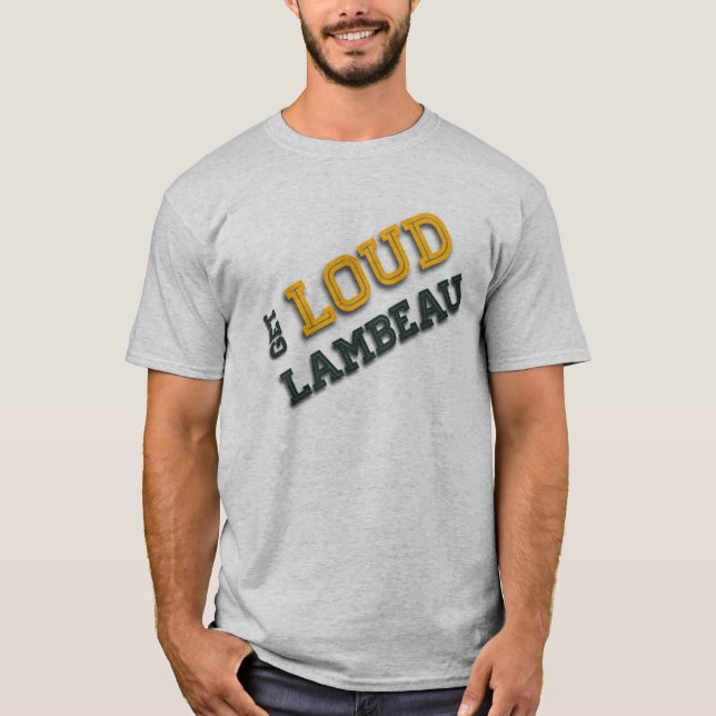 Camiseta Obtenha Lambeau alto vão bloco vão (Frente)