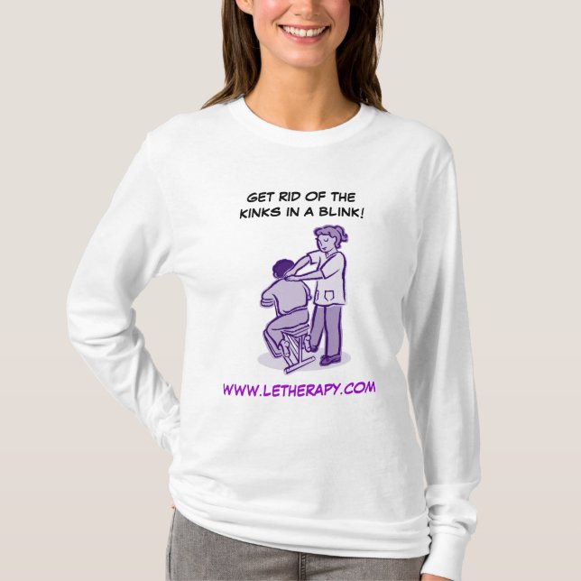 CAMISETA OBTENHA LIVRADO DAS TORÇÕES EM UM PISCAMENTO! (Frente)