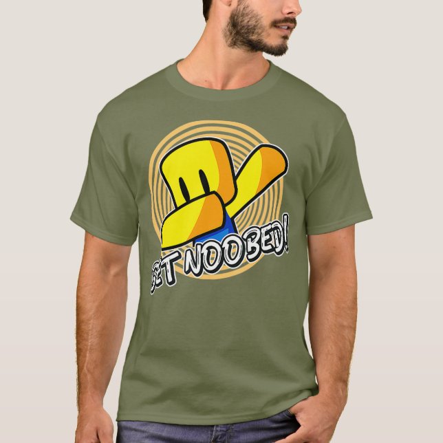 Camiseta Obtenha Meme Engraçado Dabbing noob Gift (Frente)