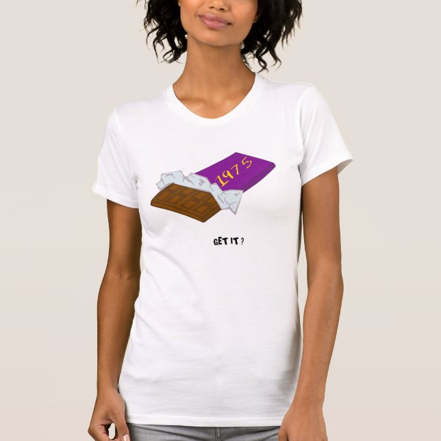 CAMISETA OBTENHA-O? : CHOCOLATE (Frente)