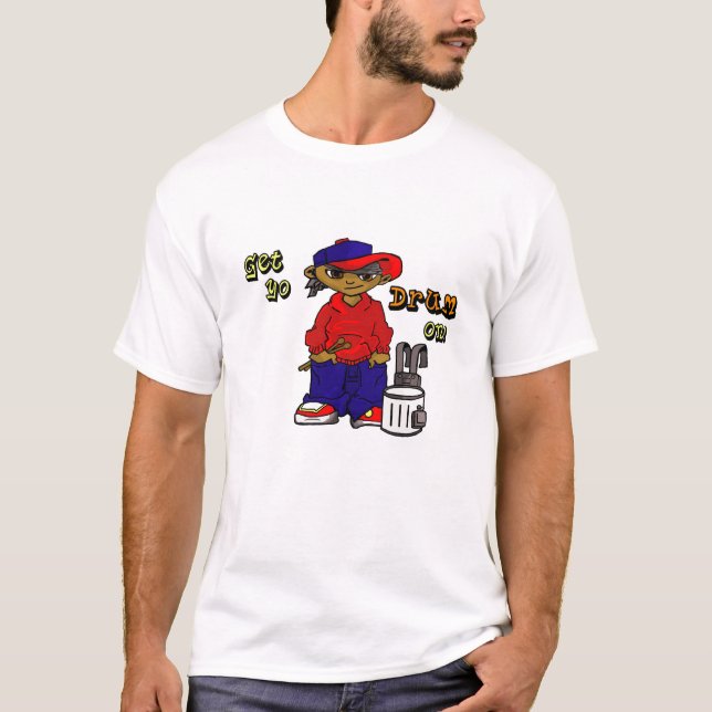 Camiseta Obtenha o cilindro de Yo sobre! (Frente)