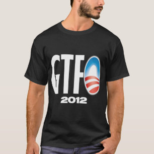 Camiseta Obtenha o F#@& para fora 2012 - anti Obama