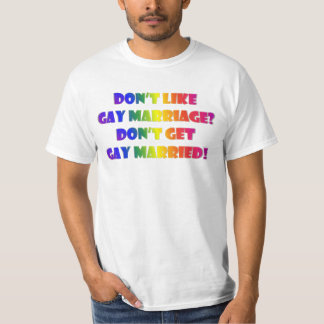 Camiseta Obtenha o gay casado!