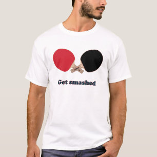 Camiseta Obtenha o sibilo despedaçado Pong