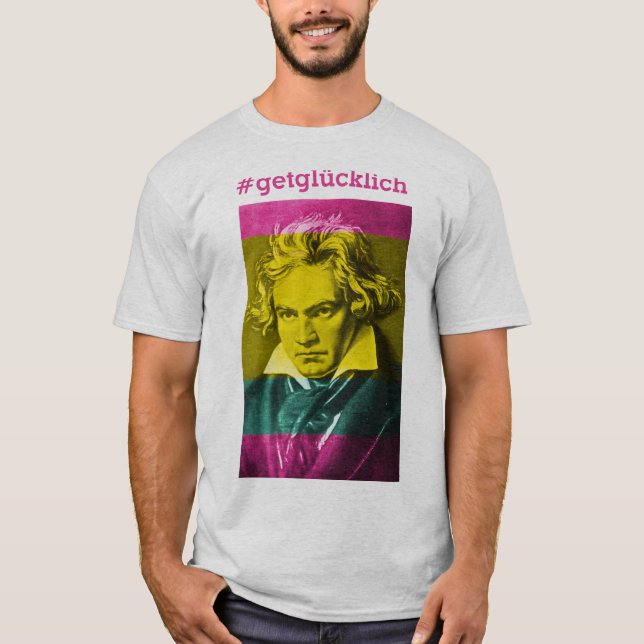 Camiseta Obtenha o Tshirt de Glücklich (Frente)