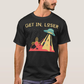 Camiseta Obtenha Presente De Vintage De Abdução De Alieníge
