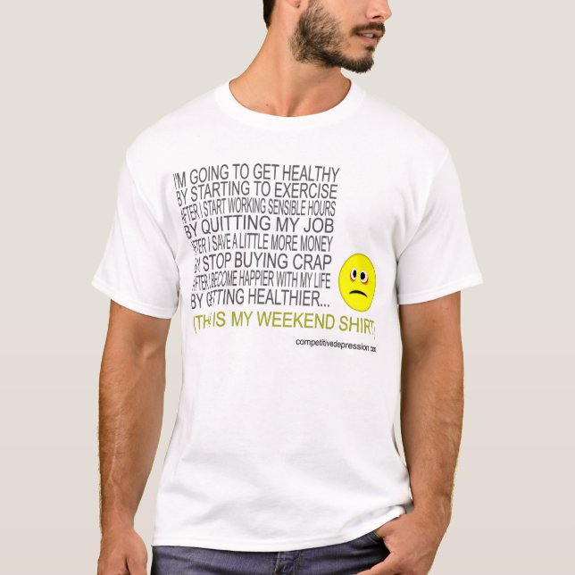 Camiseta Obtenha saudável (Frente)